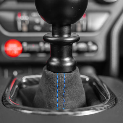 Billetworkz Premium Alcantara Shift Boot – Ford Mustang 2015-2023 (6-Speed)