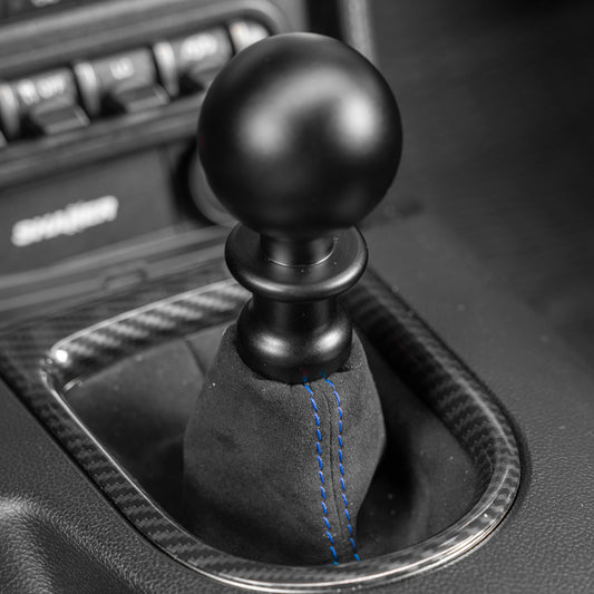 Billetworkz Premium Alcantara Shift Boot – Ford Mustang 2015-2023 (6-Speed)