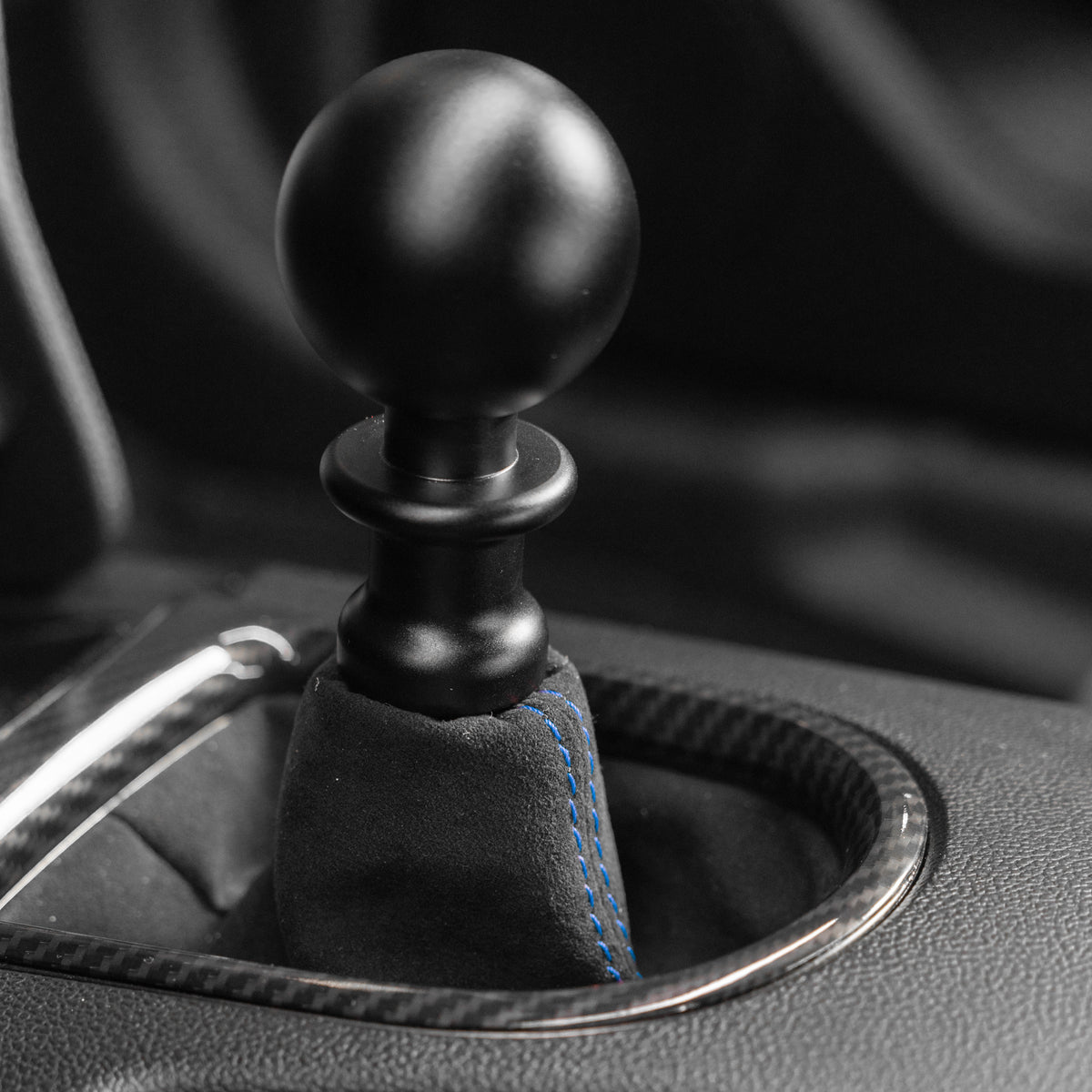 Billetworkz Premium Alcantara Shift Boot – Ford Mustang 2015-2023 (6-Speed)