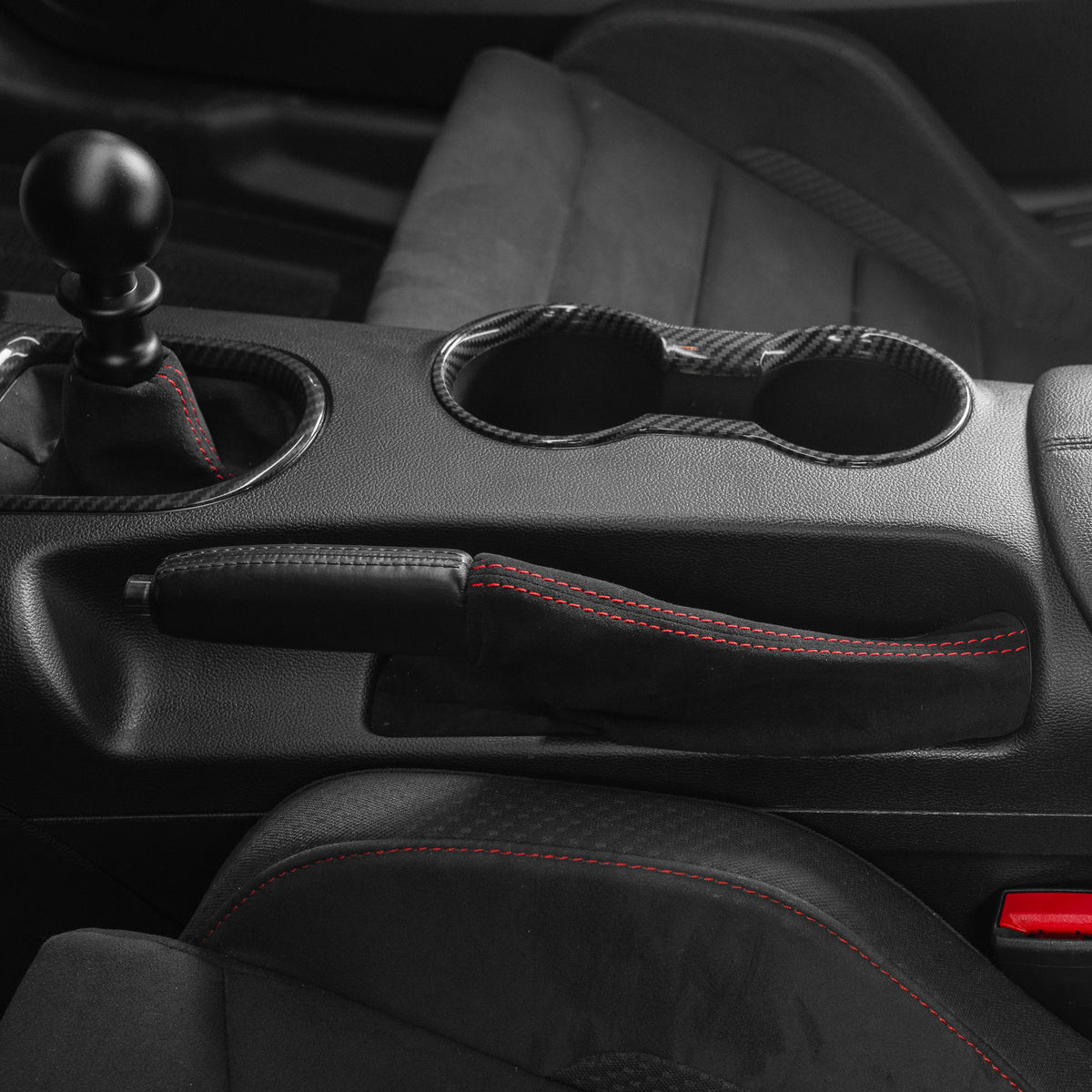 Billetworkz Premium Alcantara E-Brake Boot – Ford Mustang 2015-2023