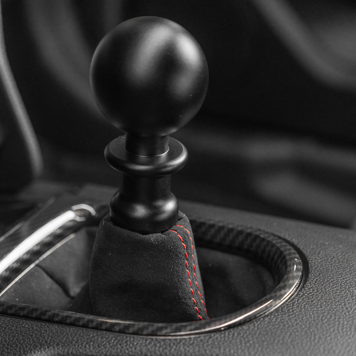 Billetworkz Premium Alcantara Shift Boot – Ford Mustang 2015-2023 (6-Speed)
