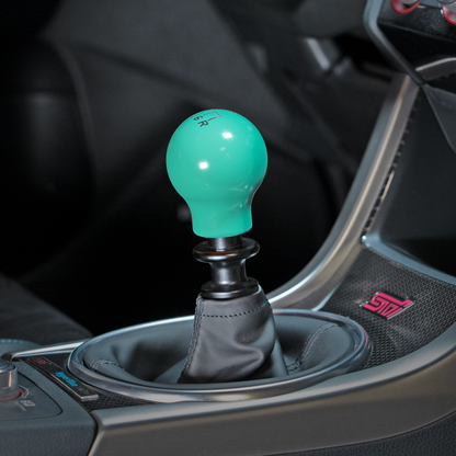 Billetworkz Weighted Shift Knob - 6 Speed Velocity Engraving - Subaru STI