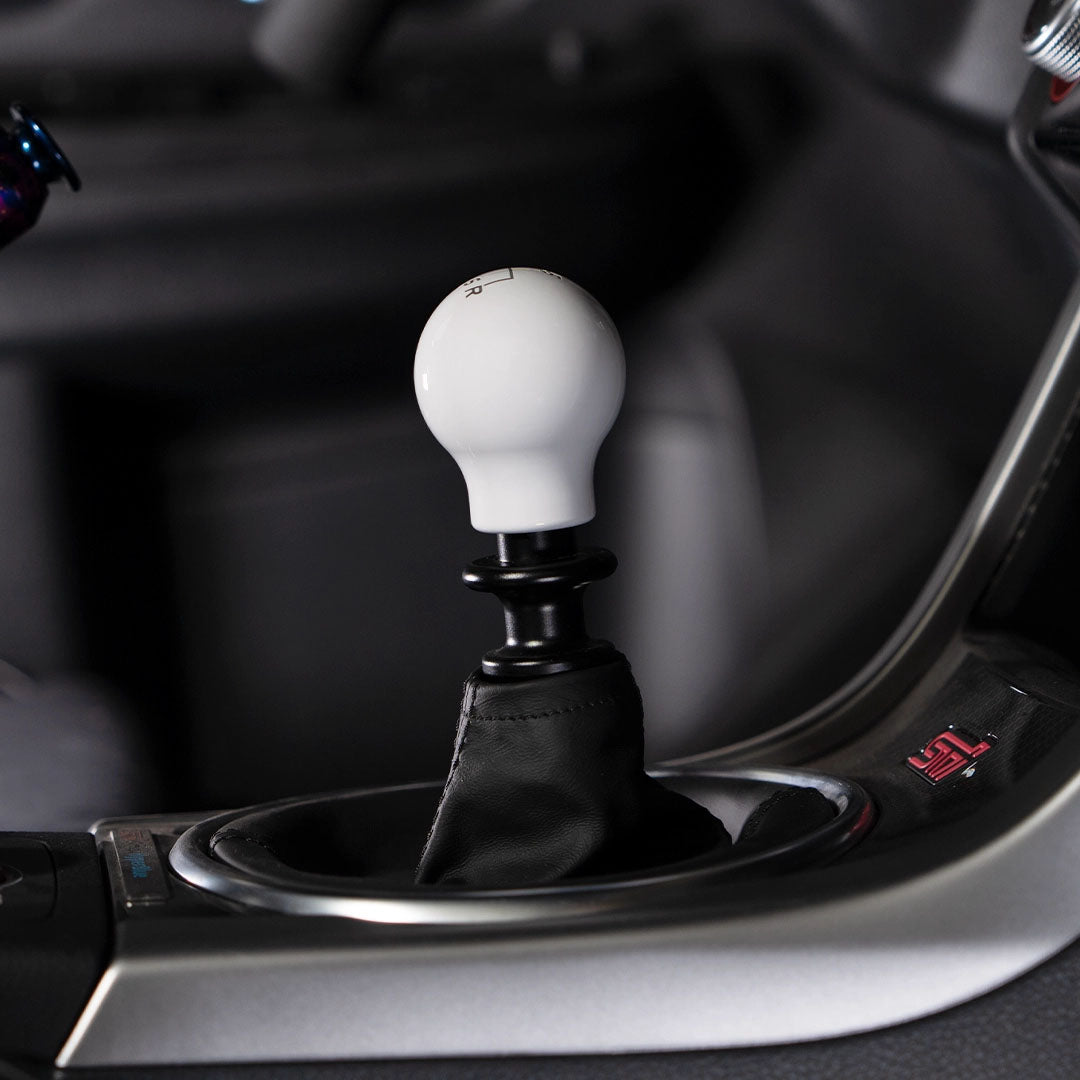 Billetworkz Weighted Shift Knob - 6 Speed Velocity Engraving - Subaru STI