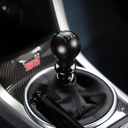 Billetworkz Weighted Shift Knob - 6 Speed Velocity Engraving - Subaru STI
