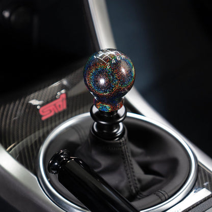 Billetworkz Weighted Shift Knob - 6 Speed Velocity Engraving - Subaru STI