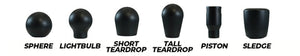 Custom Engraved - Weighted Knobs (Erin Test)