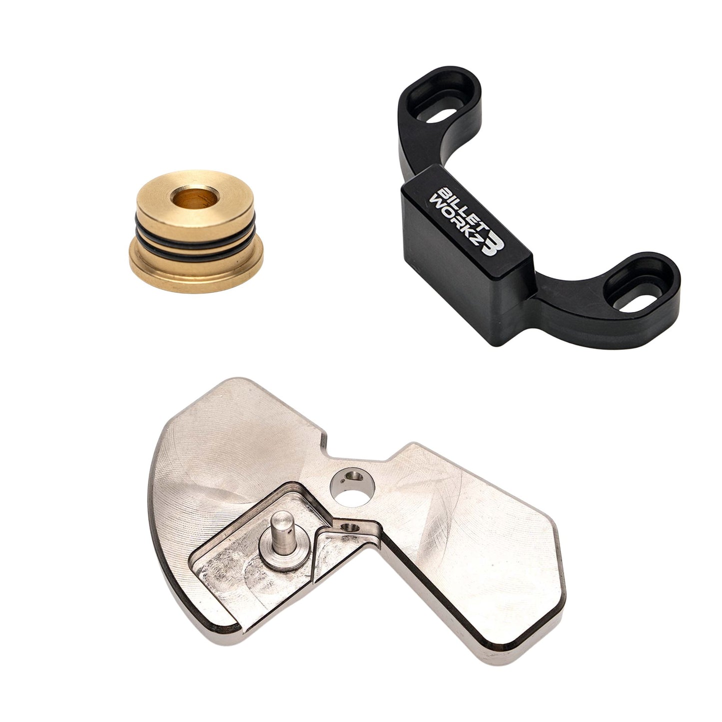 Billetworkz Shift Kit (Starter): Shifter Stop, Plate and Bushing – Subaru WRX 6-Speed 2015–2025