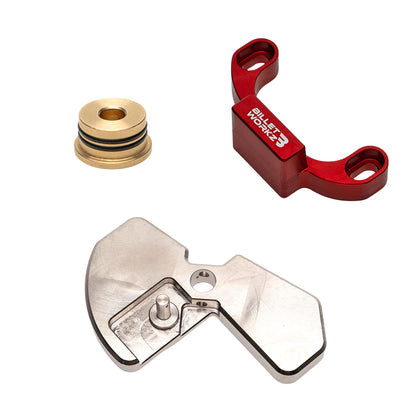 Billetworkz Shift Kit (Starter): Shifter Stop, Plate and Bushing – Subaru WRX 6-Speed 2015–2025