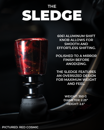 Billetworkz Sledge Shift Knob for Dodge Challenger 6-Speed (2015-2023)