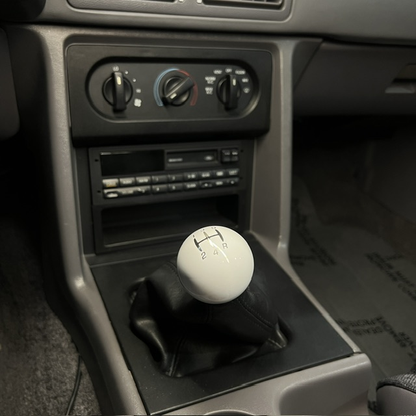 Billetworkz Weighted Shift Knob - 5 Speed Retro Engraving - Ford Mustang (1979-2004)