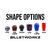 6 Speed Evil M Jail-Prison Engraving - Cosmic Space - 6 Speed Mazda (RLU) Fitment