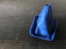 Subaru Blue Suede Shift Boot by Stitch Boots
