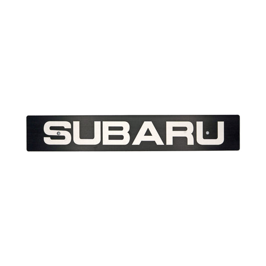 Billetworkz "Subaru" License Plate Delete