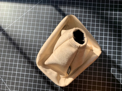 Tan Suede Shift boot by Stitch Boots