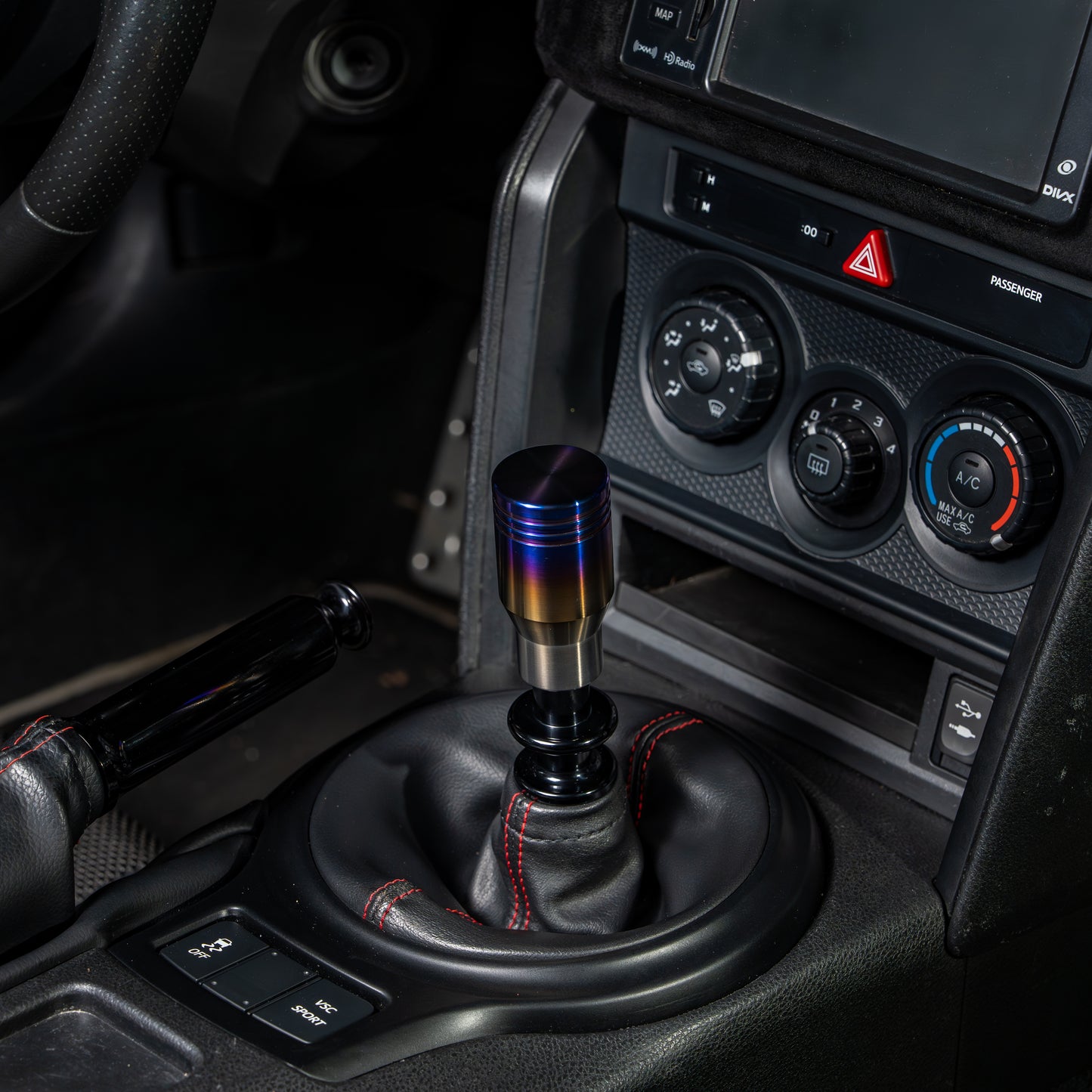 Billetworkz Titanium Torched Shift Knob - BRZ / FR-S / 86 2013-2021