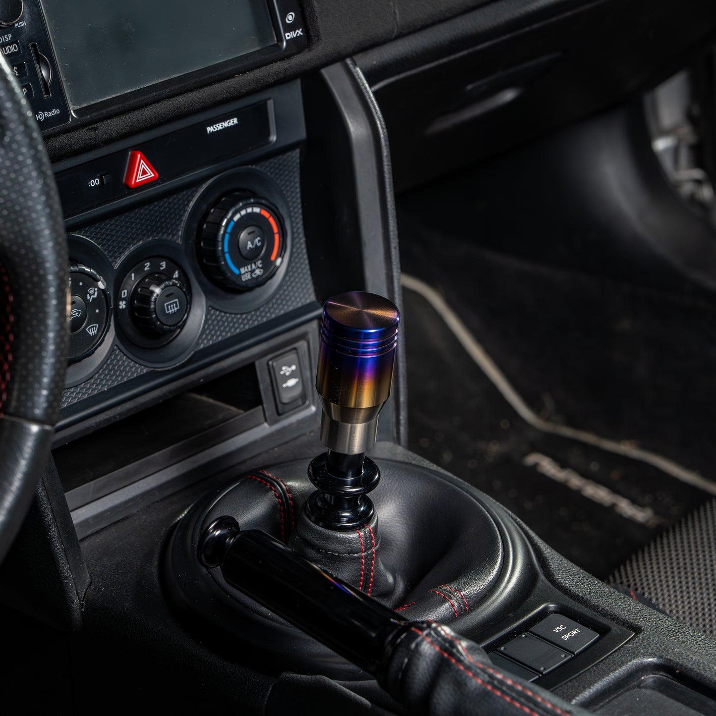 Billetworkz Titanium Torched Shift Knob - BRZ / FR-S / 86 2013-2021