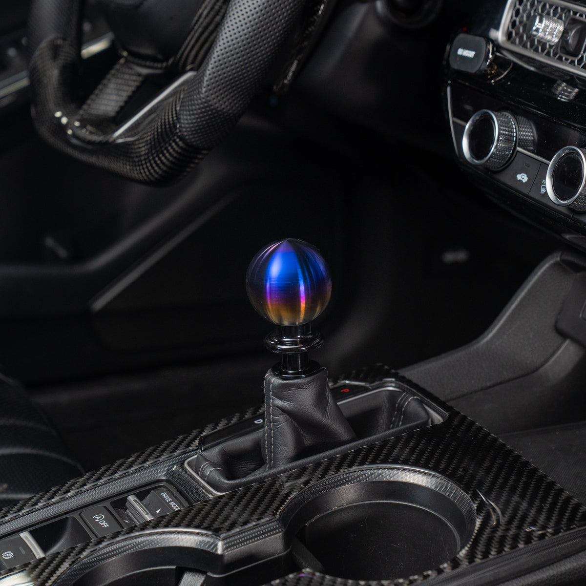 Billetworkz Titanium Torched Automatic Shifter - Honda Civic (2012–2026)