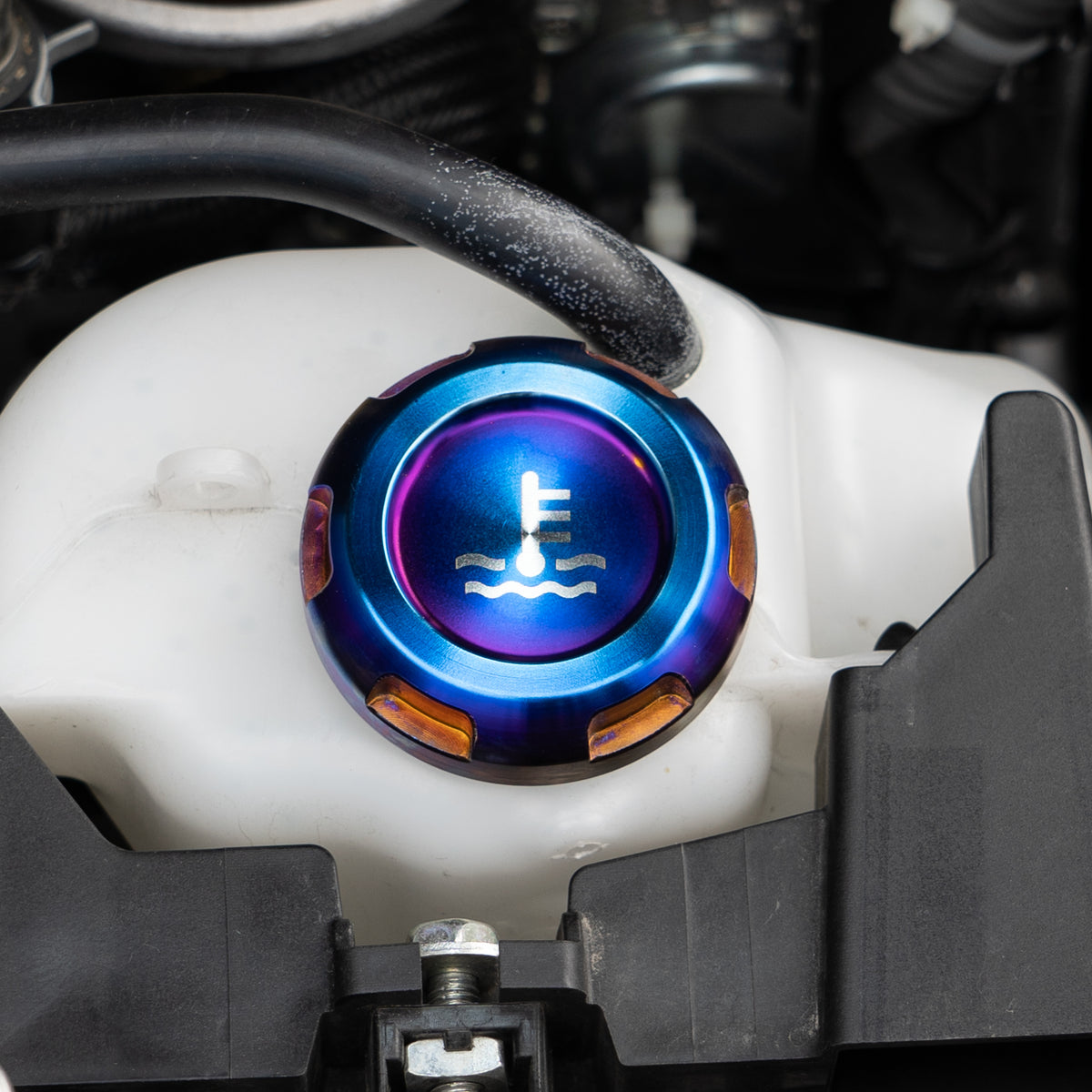 Titanium Engine Bay Caps Subaru Billetworkz