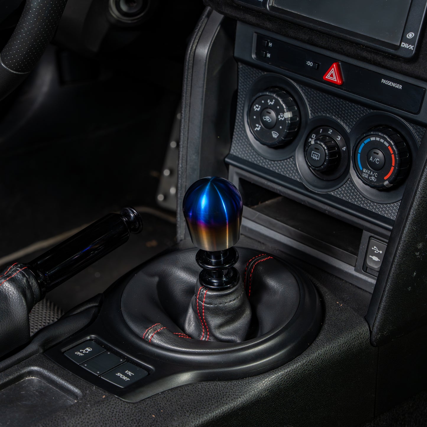 Billetworkz Titanium Torched Shift Knob - BRZ / FR-S / 86 2013-2021