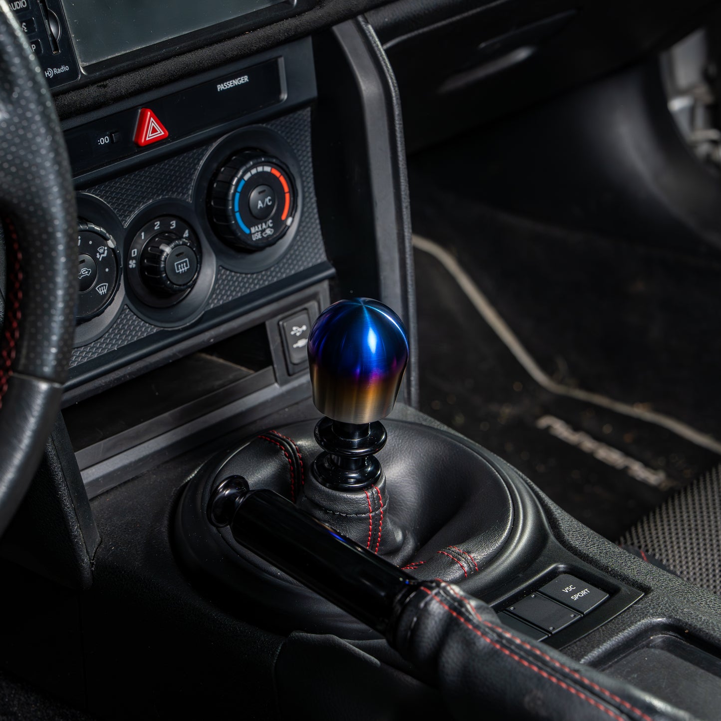 Billetworkz Titanium Torched Shift Knob - BRZ / FR-S / 86 2013-2021