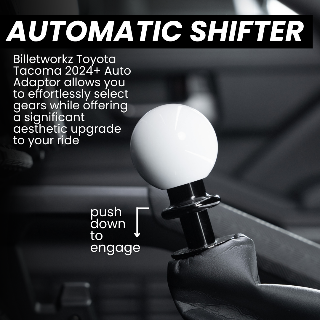 Billetworkz "Fusion" Automatic Shifter - Fits Toyota Tacoma 2024+
