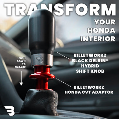 The Fusion Weighted Shift Knob Honda Civic Auto 2016-2024