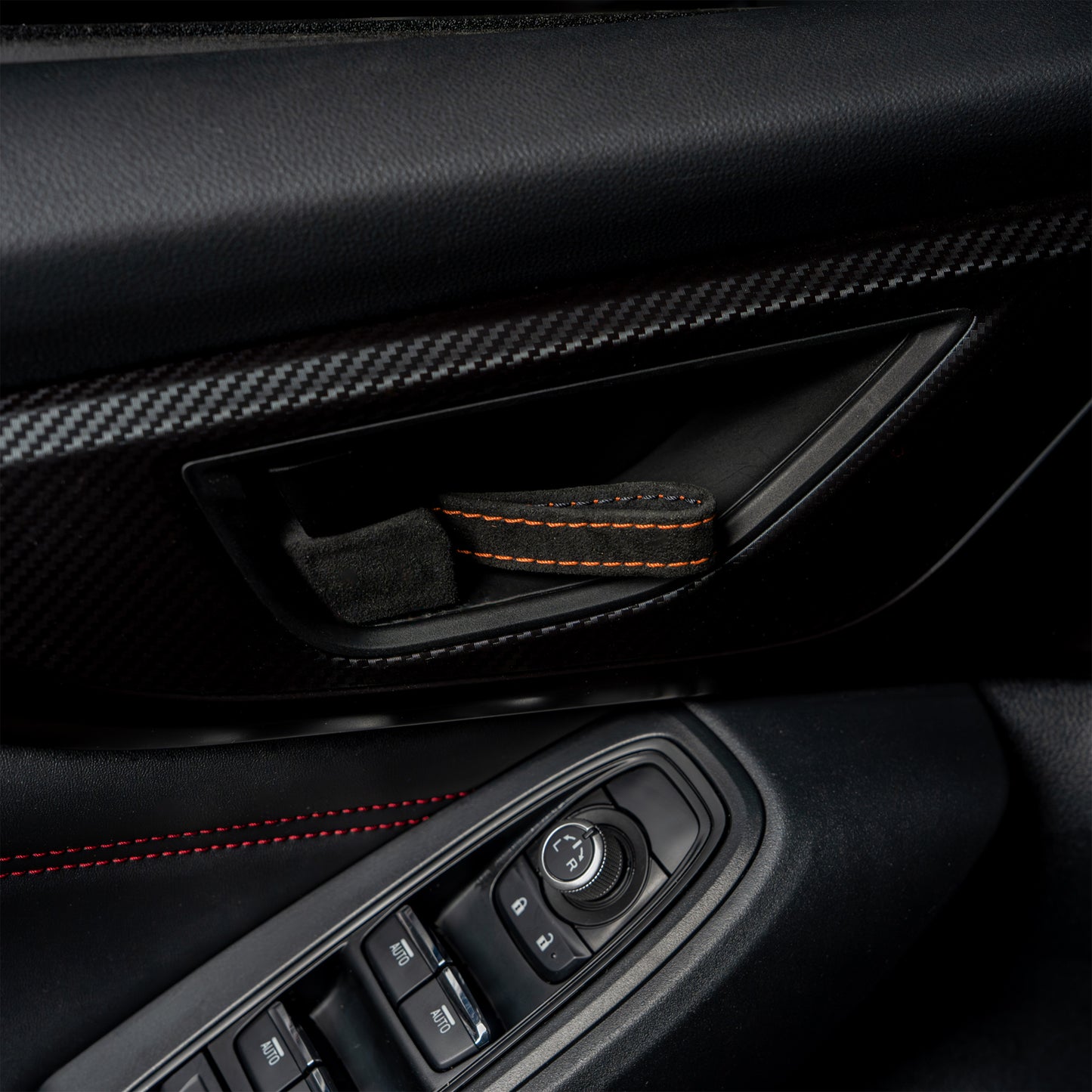 Billetworkz Alcantara Kit (Ultimate): Shift Knob, Shift Boot, E-Brake Boot Kit, and Door Pull Straps (2 Sets) - Subaru WRX 2022+