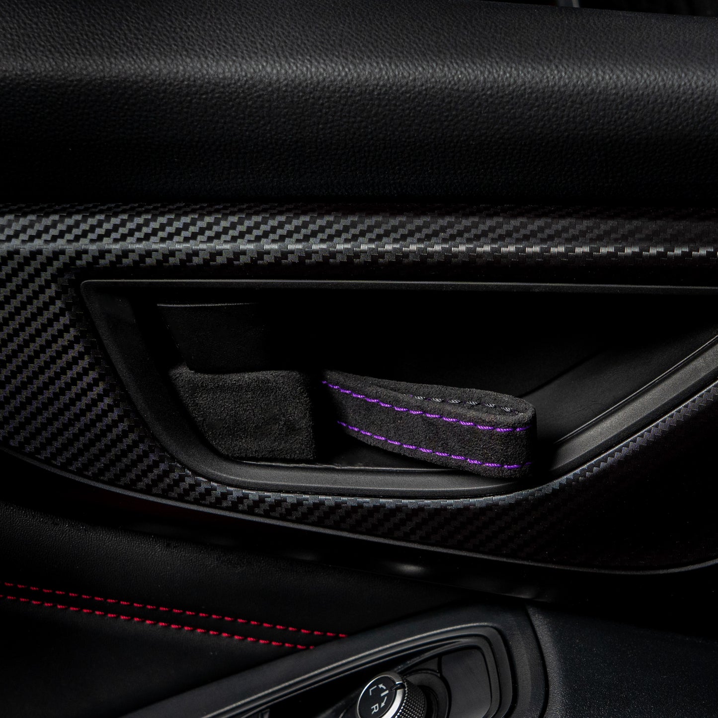 Billetworkz Alcantara Door Pull Strap Kit - Fits Subaru WRX/BRZ/GR86/Ascent (2022+), Crosstrek (2018+) & More