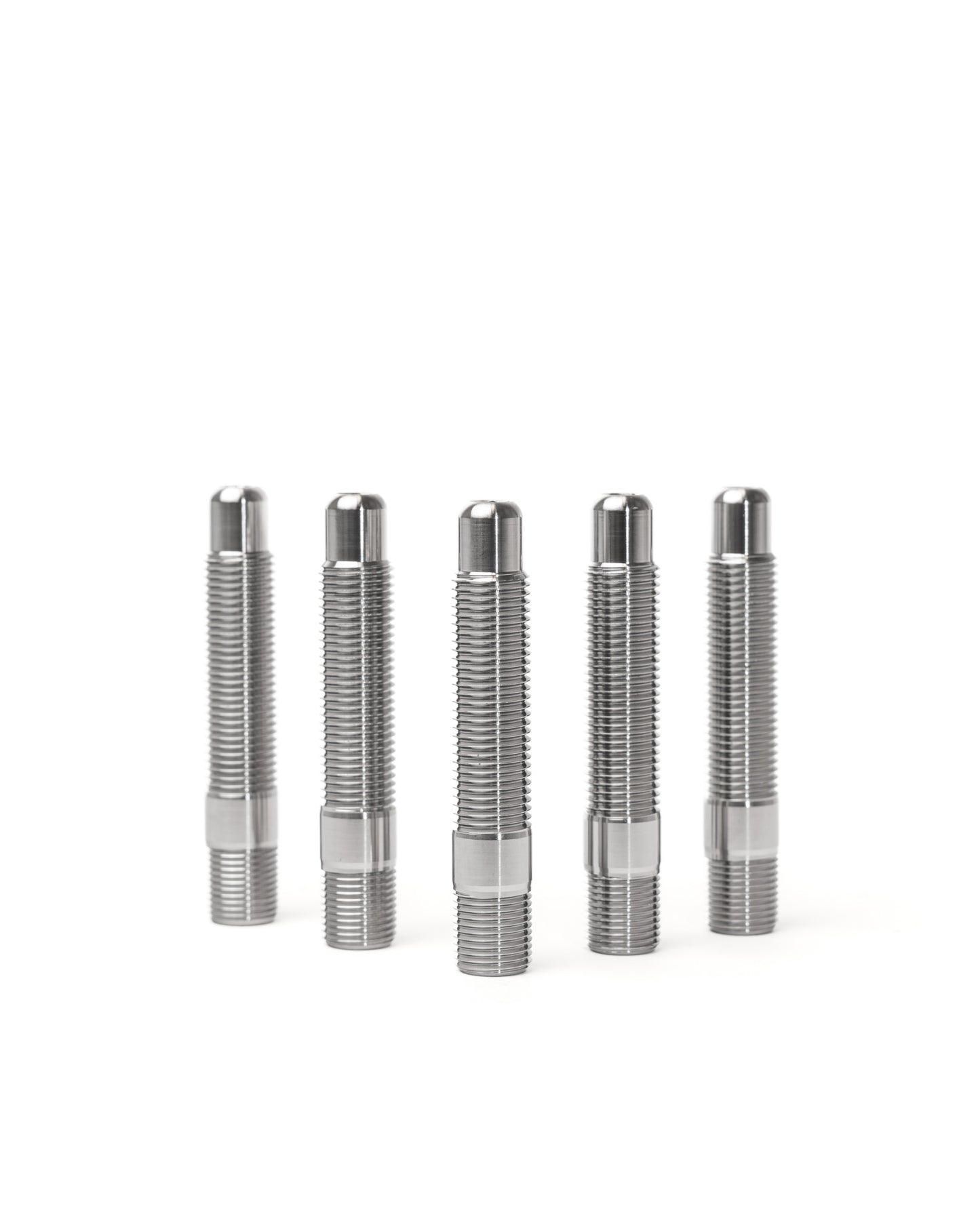 Billetworkz Titanium Wheel Studs (Brushed)