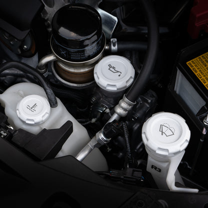 Billetworkz Engine Bay Caps - Subaru Legacy GT 2005-2009