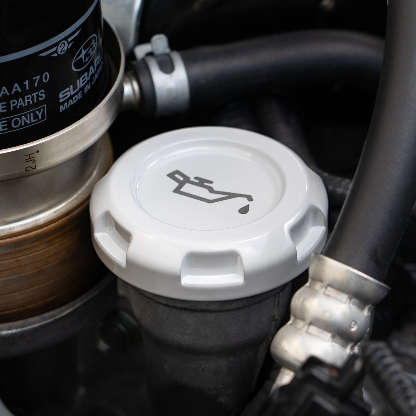 Billetworkz Engine Bay Caps - Subaru Crosstrek 2013+