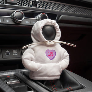 Shift Knob Hoodie - Candy Hearts