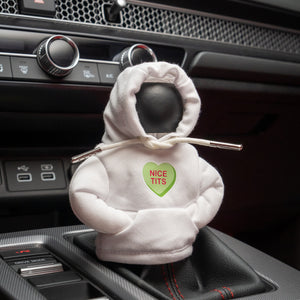 Shift Knob Hoodie - Candy Hearts