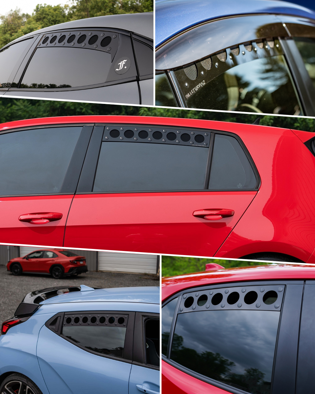 Billetworkz Custom Window Vents