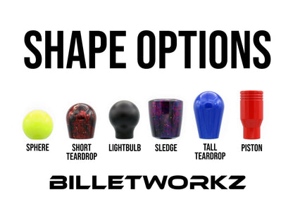 Gloss Red Weighted - No Engraving - Audi Fitment