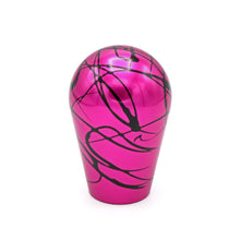 Pink w/ Black Splash - No Engraving - Audi Fitment