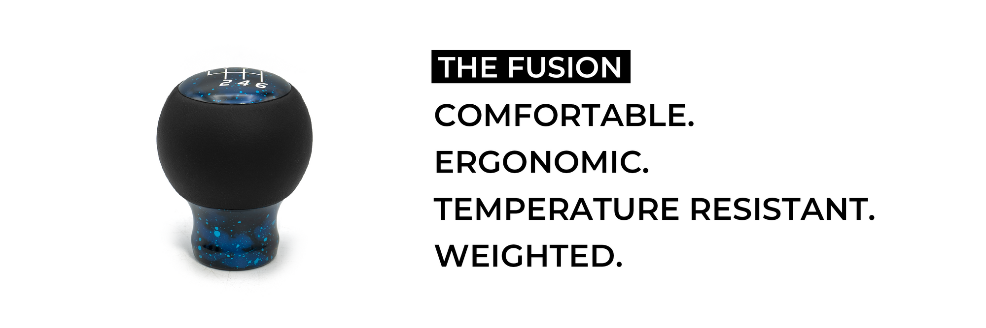 The Fusion (Weighted) - Matte Black