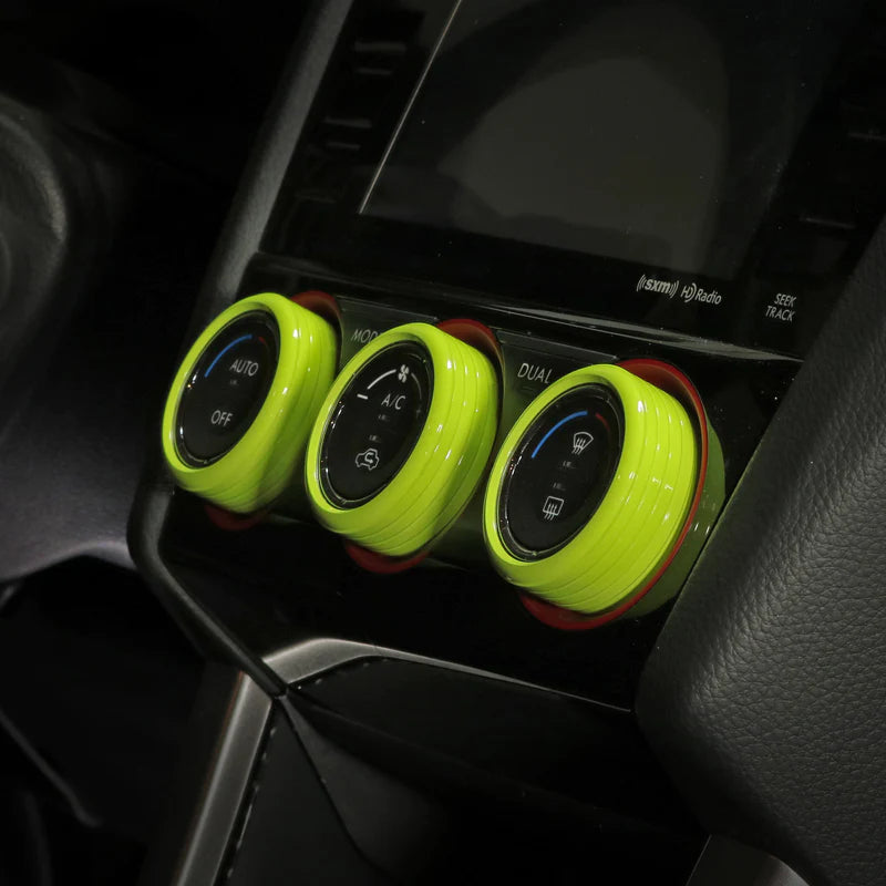 Billetworkz Climate Control Covers Subaru WRX / STI / Crosstrek / Forester / Impreza 2012-2021