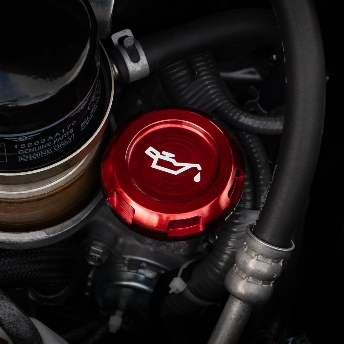 Billetworkz Oil Filler Cap - Subaru