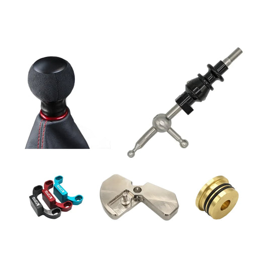 Billetworkz Shift Kit (Ultimate): Short Shifter Kit and Fusion Shift Knob - Subaru WRX 6-Speed 2015–2025