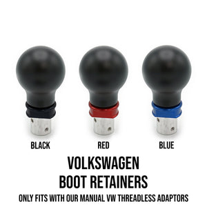 Blue w/ Black Splash - No Engraving - Audi/VW Manual Fitment
