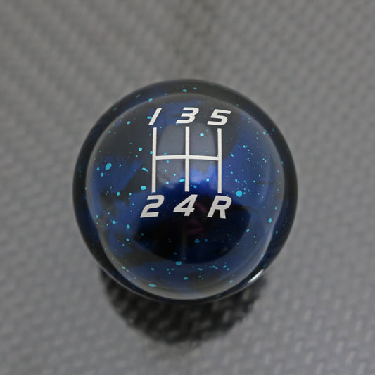 Blue Cosmic Space - 5 Speed Velocity Engraving - Mazda Fitment