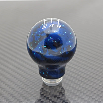 Blue Cosmic Space - 5 Speed Velocity Engraving - Mazda Fitment