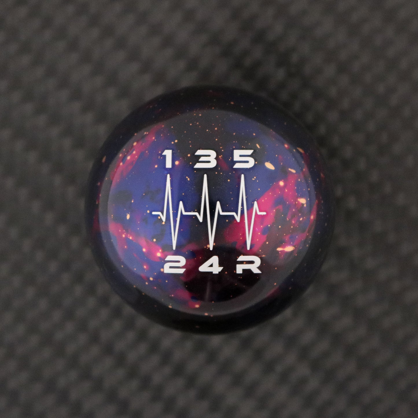 Purple Cosmic Space - 5 Speed Heartbeat