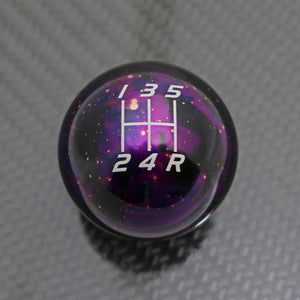 Purple Cosmic Space - 5 Speed Velocity Engraving - Nissan Fitment