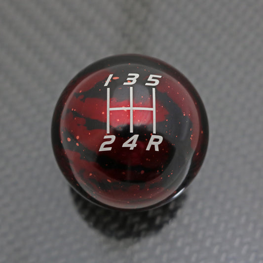 Red Cosmic Space - 5 Speed Velocity Engraving - Mazda Fitment