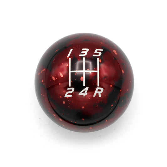 Red Cosmic Space - 5 Speed Velocity Engraving - Mazda Fitment