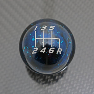 Blue Cosmic Space - 6 Speed Velocity Engraving - Nissan Fitment