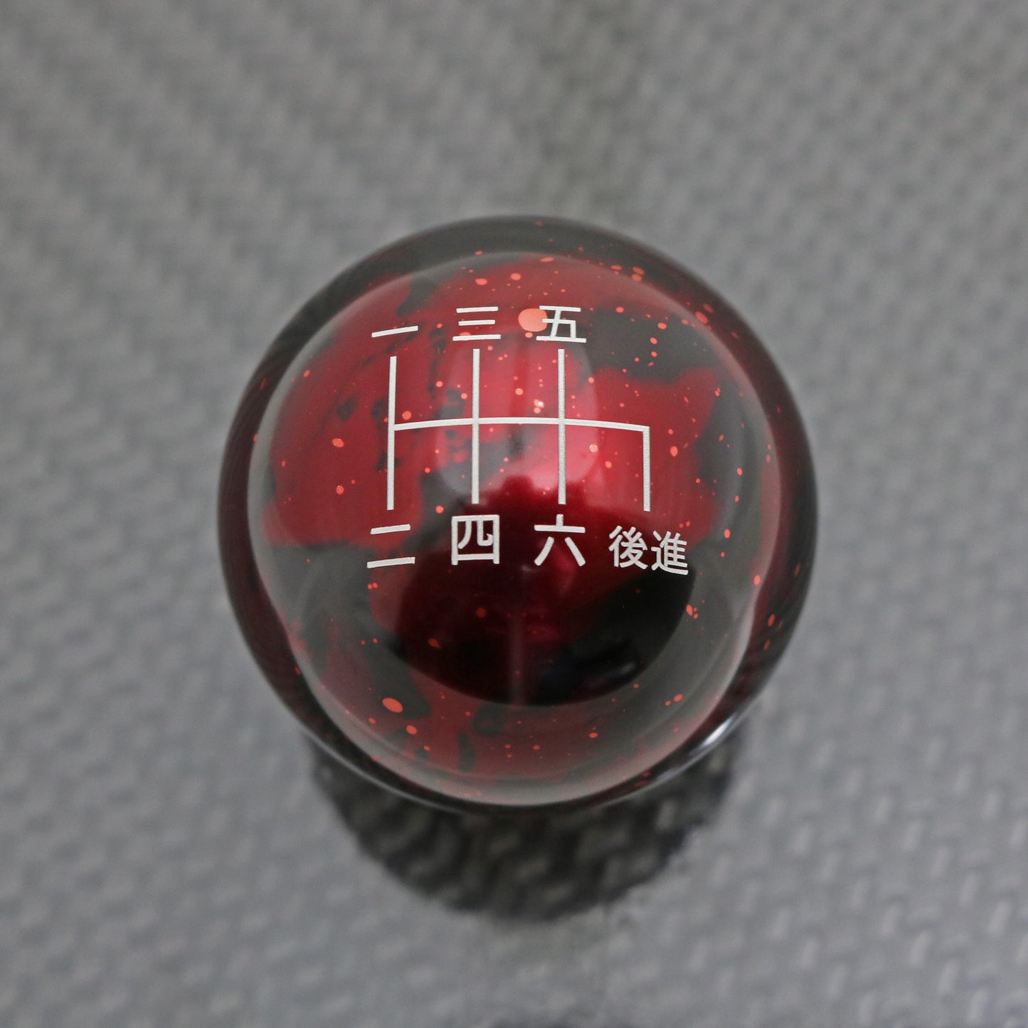 Red Cosmic Space - 6 Speed Japanese (Reverse Right-Down)