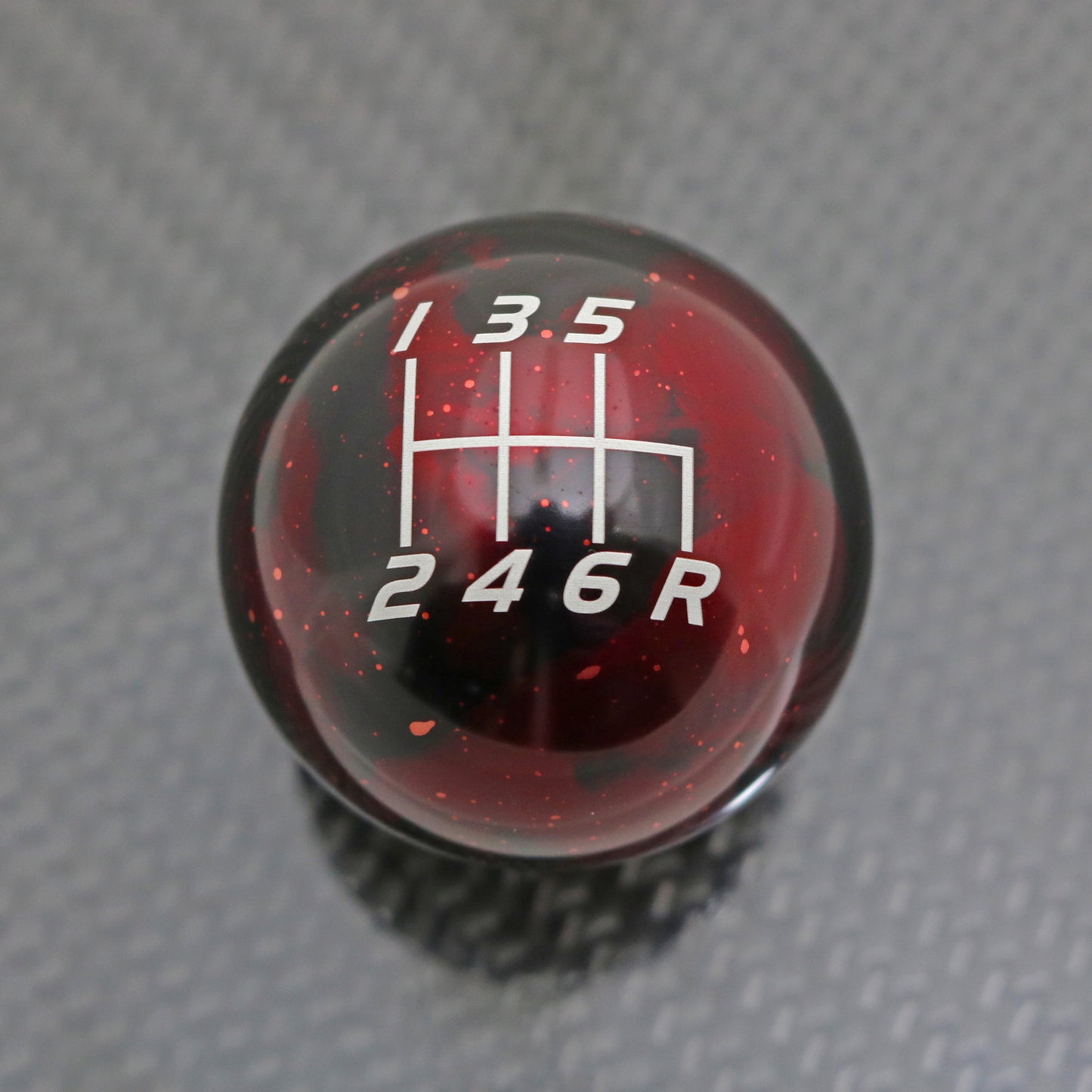 Red Cosmic Space - 6 Speed Velocity (Reverse Right-Down)